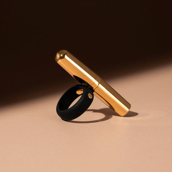 CRAVE - Vibrationsring 24kt Gold