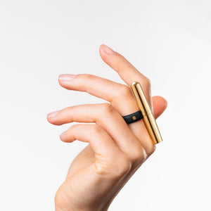 CRAVE - Vibrationsring 24kt Gold