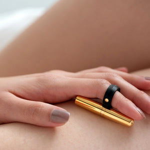 CRAVE - Vibrationsring 24kt Gold