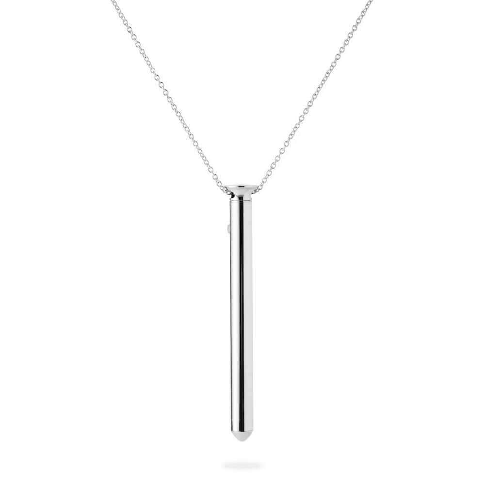 CRAVE - Halskette mit Vibrator Vesper Silber