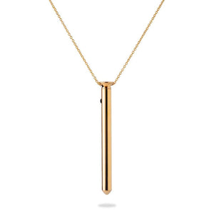 CRAVE - Halskette mit Vesper 2 Vibrator, 24 Karat Gold