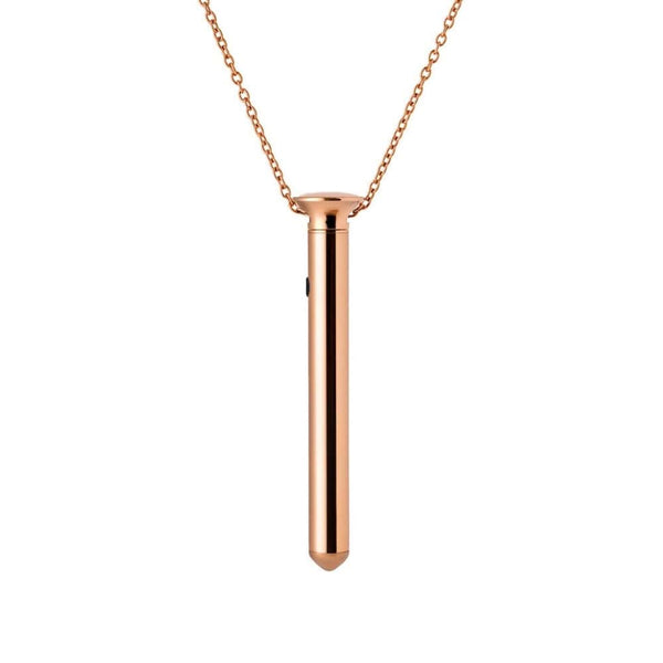 CRAVE - Vesper Mini Rose Gold Vibrating Necklace