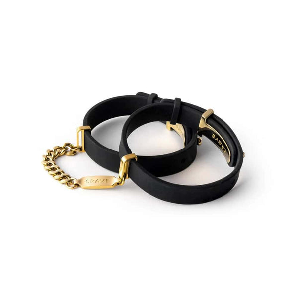 CRAVE - ID Bracelets Menottes Or 24kt
