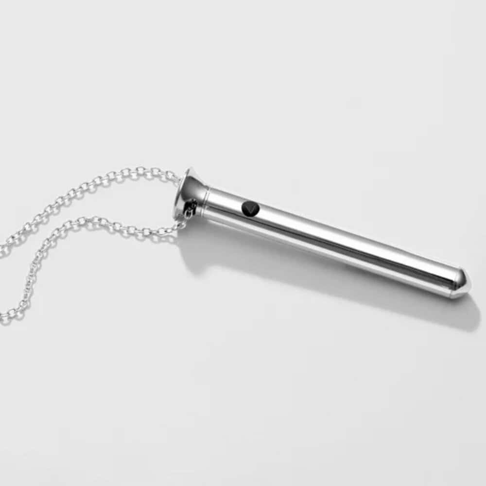 CRAVE - Collier Vibromasseur Vesper Mini Argent