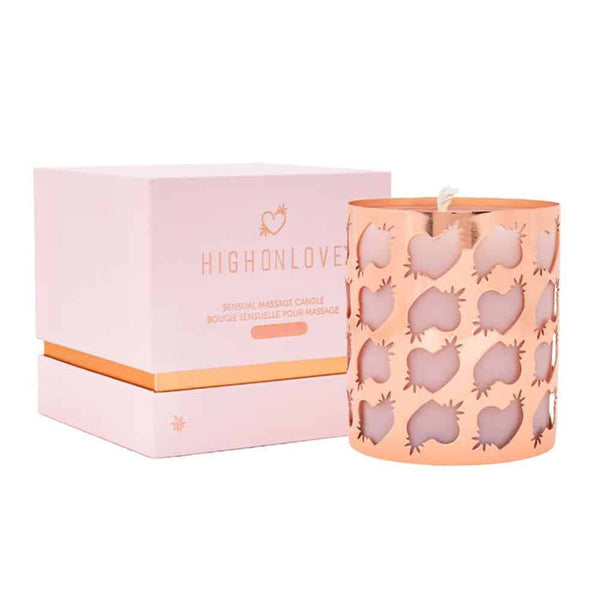 Highonlove candle Produit de bien être et d'intimité Vegan