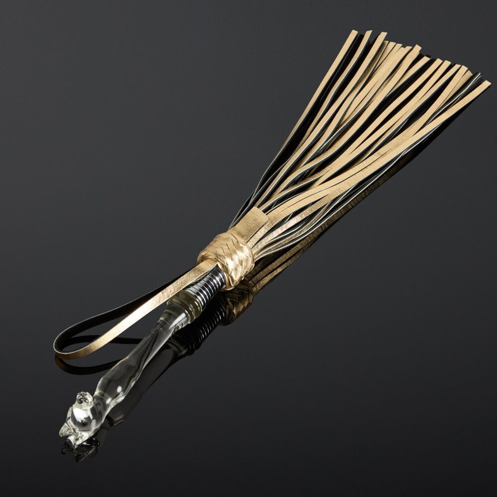 HOUSE of SXN - Felina Lederpeitsche Gold