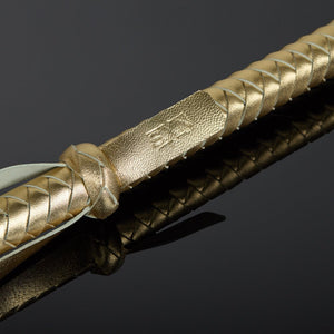 HOUSE of SXN - Aurum Gold Leather Baton