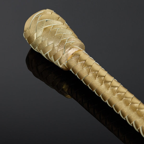 HOUSE of SXN - Aurum Gold Leather Baton