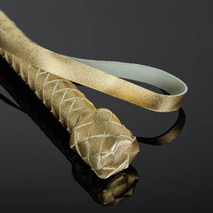 HOUSE of SXN - Aurum Gold Leather Baton