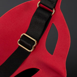 HOUSE of SXN - Masque Masca Rubra Rotes Leder