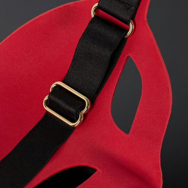 HOUSE of SXN - Masque Masca Rubra Rotes Leder