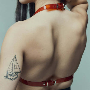 PERLENSAU - Invisible Soutien-gorge Rouge