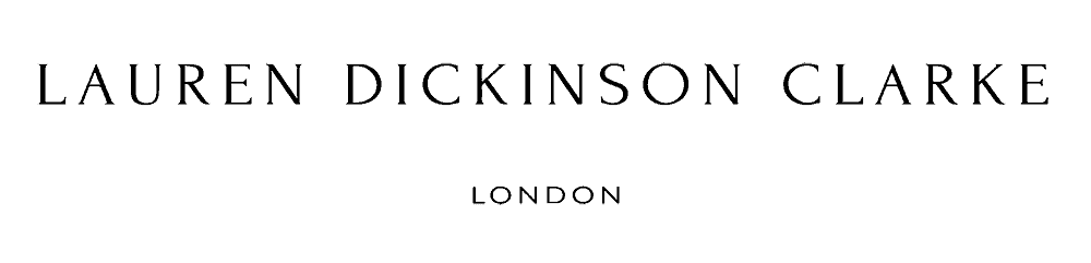 Logo Lauren Dickinson Clarke London PSD fond transparent