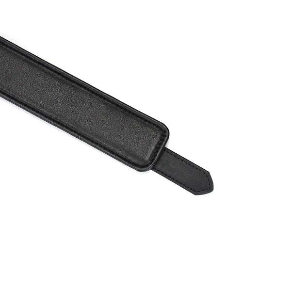 Détail du Packshot d'une Menotte pour Cuisse en Cuir Noir