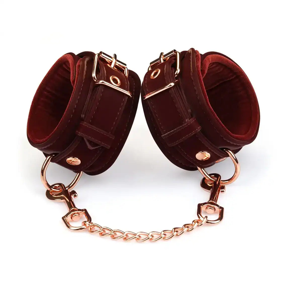 LIEBE SEELE - Menottes Metallic Bordeaux