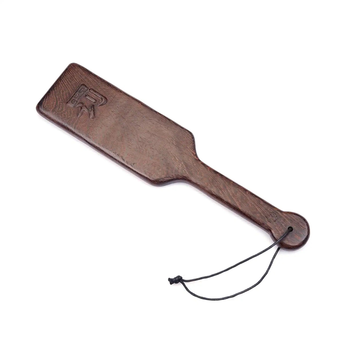 Paddle en bois wengé de la marque Liebe Seele, à la finition lisse avec dragonne de maintien, présenté sur fond clair dans l’univers Brigade Mondaine Paris.