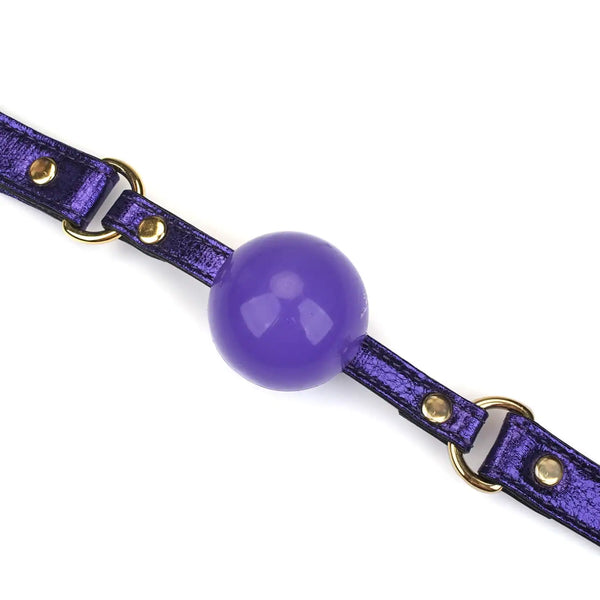 LIEBE SEELE - AURORA Bâillon-boule Violet