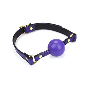 LIEBE SEELE - AURORA Bâillon-boule Violet