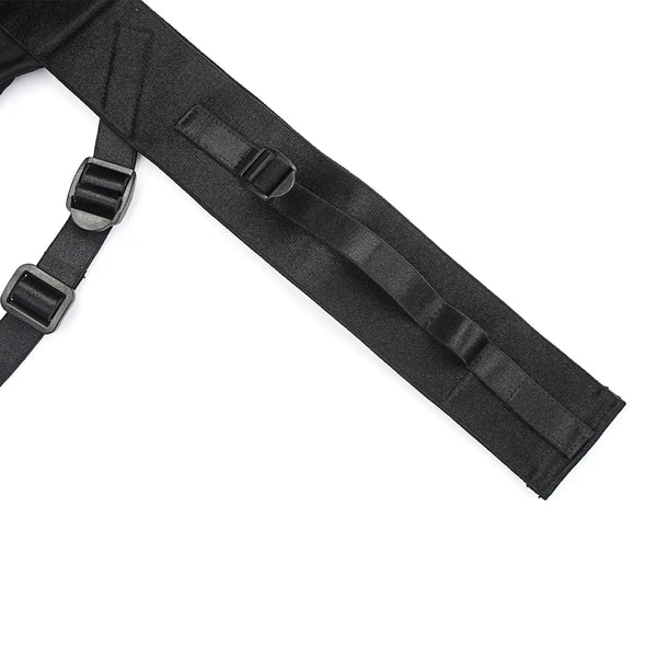 LIEBE SEELE - WINE RED Harness Strap-On with Dildo