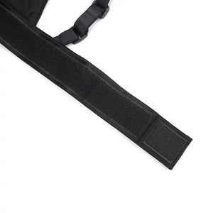LIEBE SEELE - WINE RED Harness Strap-On with Dildo