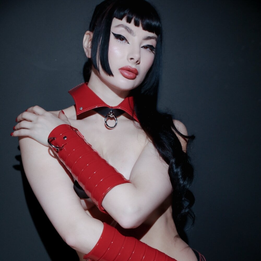 HOUSE of SXN - Rotes Sklavenhalsband