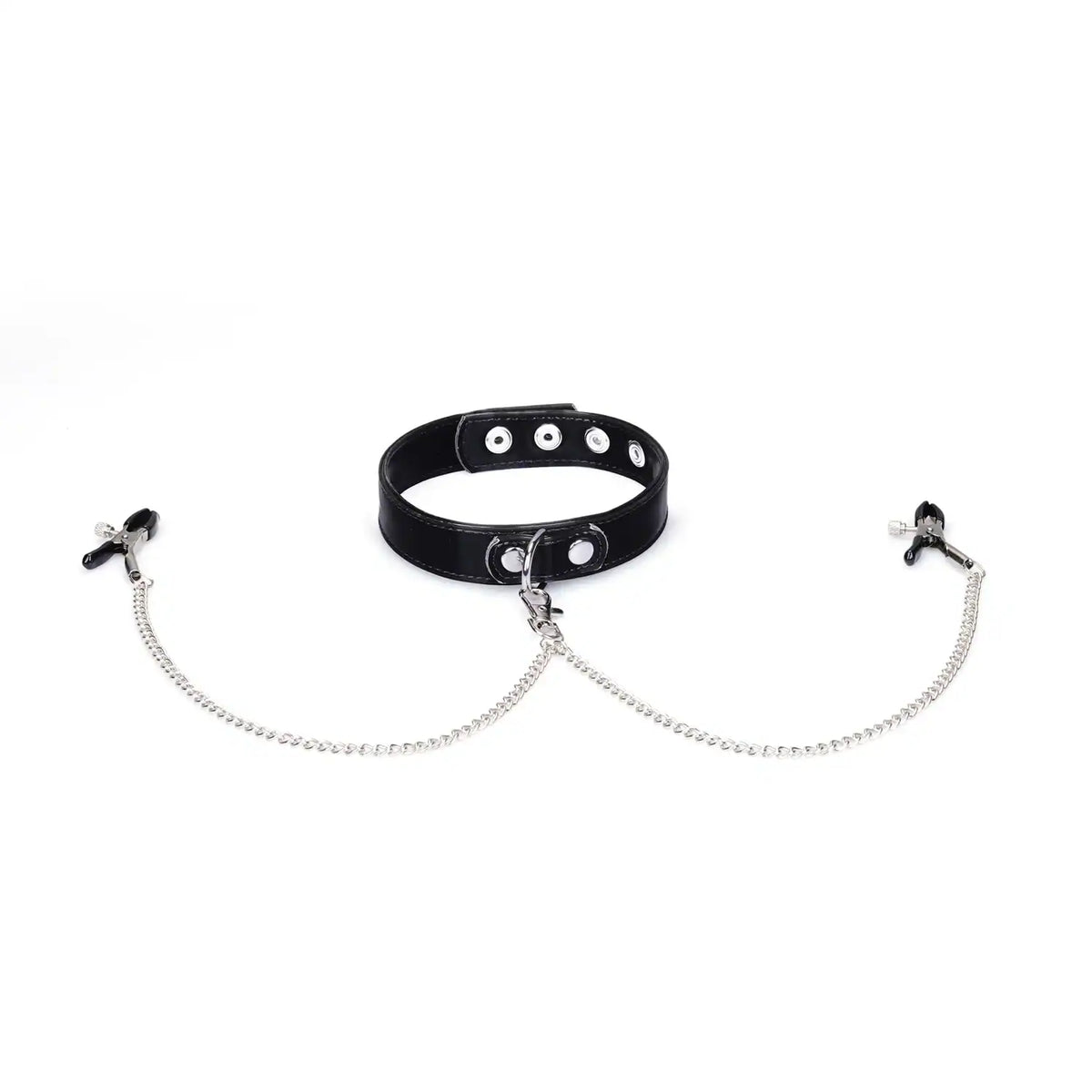 LIEBE SEELE - METALLIC Nippelklemmen-Halskette