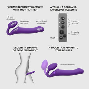 STRAP-ON-ME – Strap-on in leuchtendem Violett