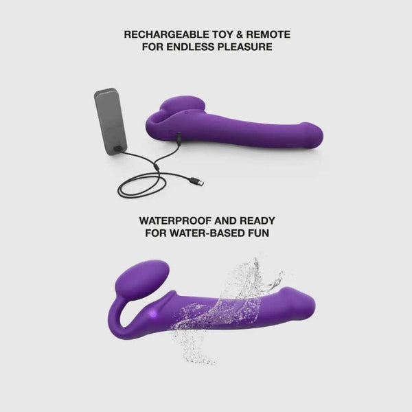 STRAP-ON-ME – Strap-on in leuchtendem Violett