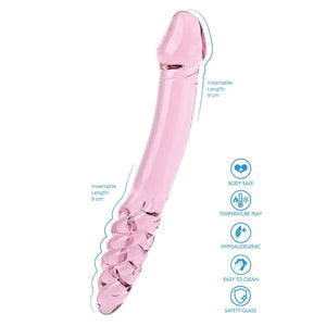 BM Sélection – Doppel-Dildo mit Strasssteinen