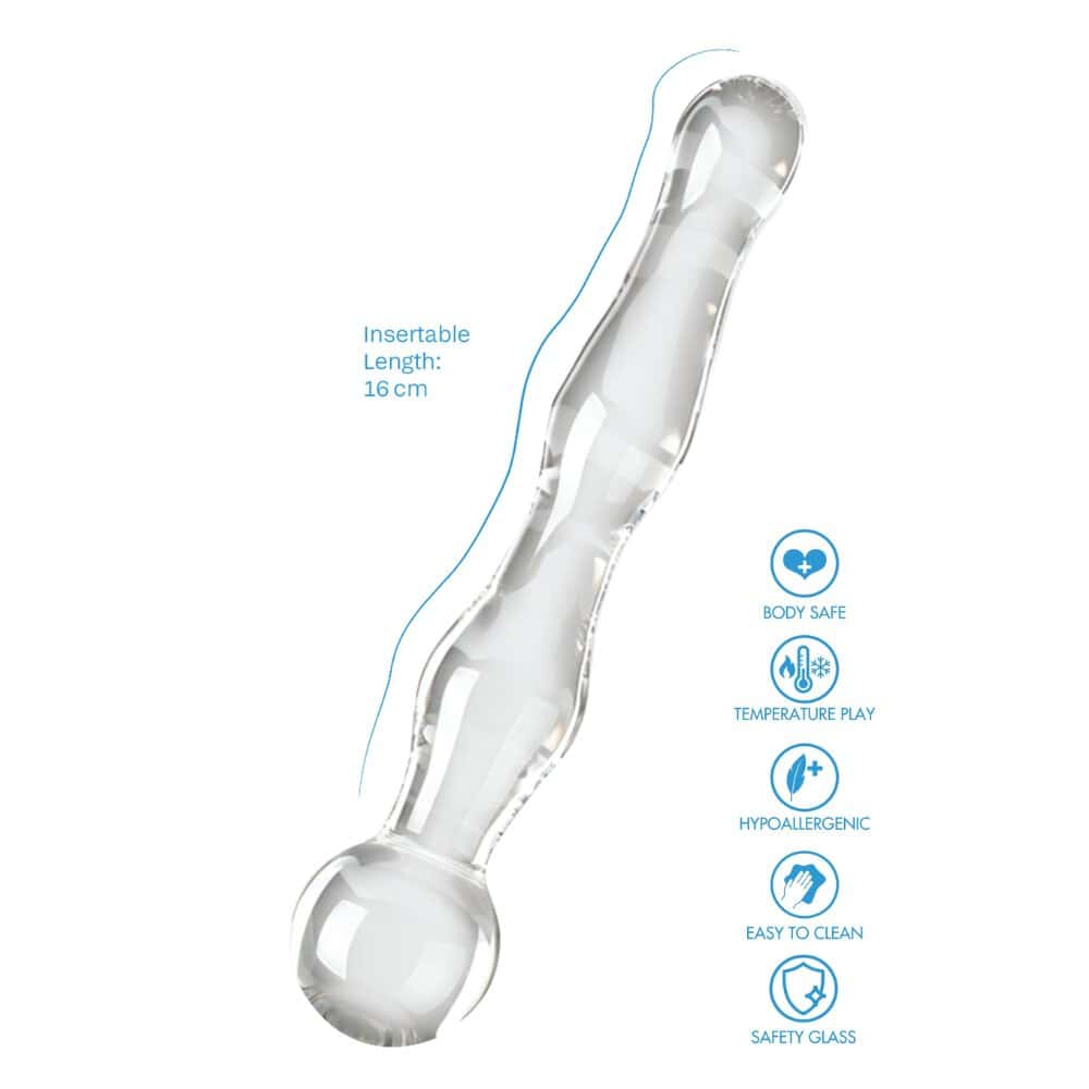BM Sélection - Sparkle Wavy Dildo