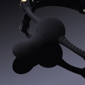 UPKO-Bâillon buccal Dildo Noir