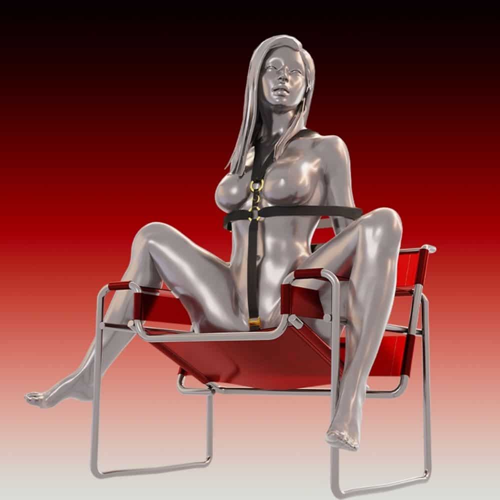 Bondage Shibari Takate Kote simplifié Boucles en alliage de zinc galvanisé Sangles en polyester résistantes et Sangle intime détachable