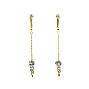 Bijoux intimes bonhomme de neige sans piercing en or de la marque Upko disponible chez Brigade Mondaine.