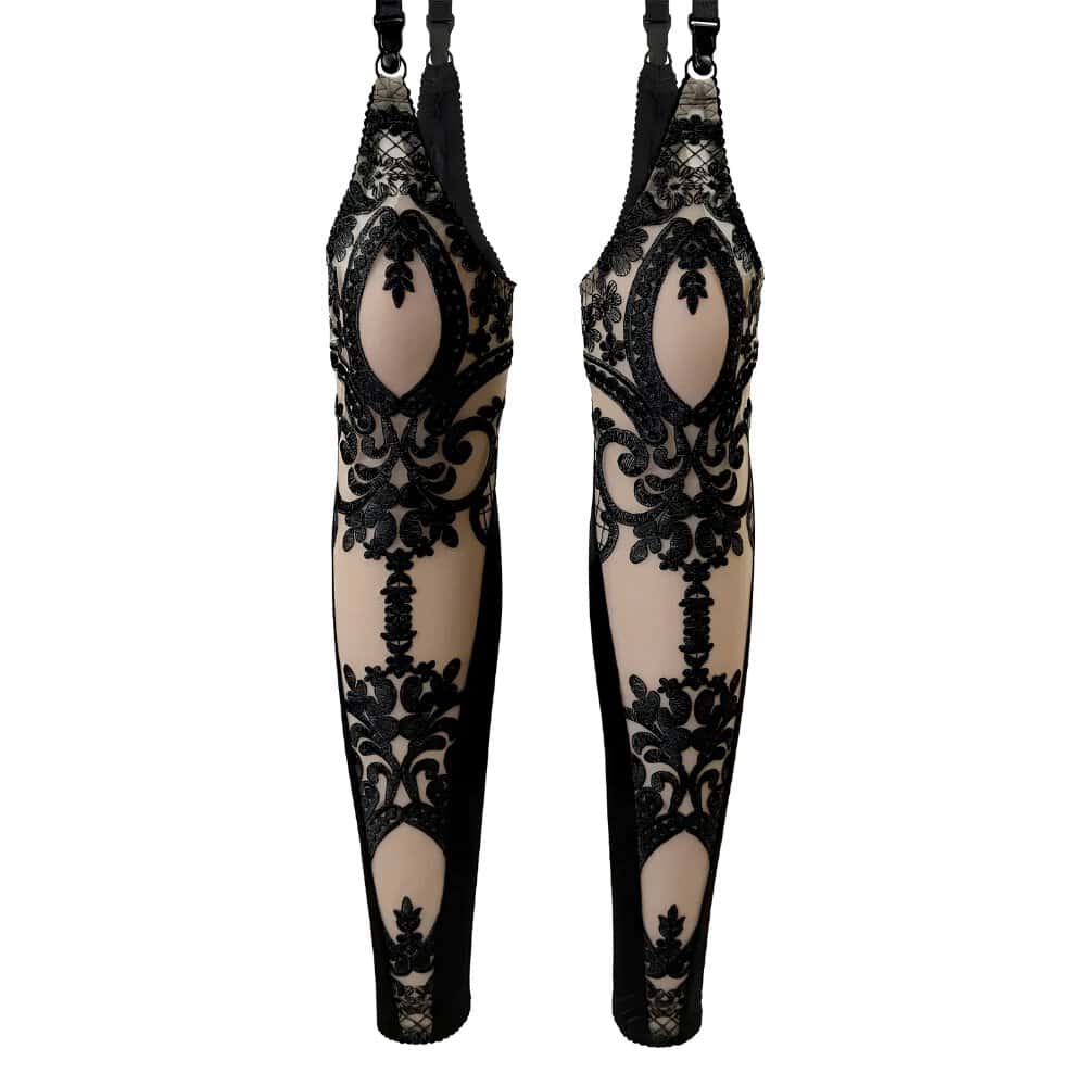 SCHWARZES LEERES - Strumpfhose Oh My Goth