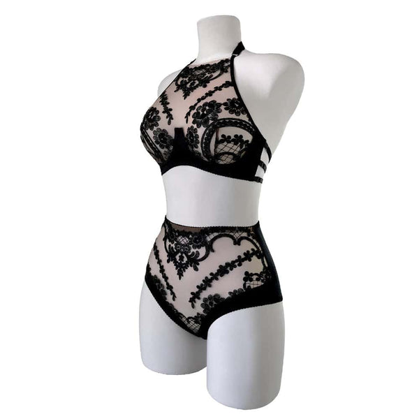 VIDE NOIR - Culotte taille haute Oh My Goth