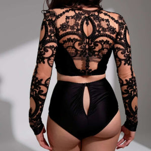 VIDE NOIR - Culotte taille haute Oh My Goth