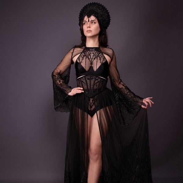 BLACK VOID - Sanctuary Long Skirt