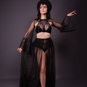 BLACK VOID - Sanctuary Long Skirt