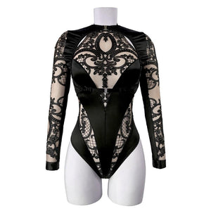 BLACK VOID - Oh My Goth Bodysuit