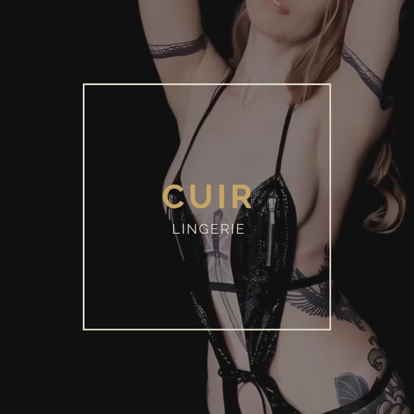 Encart - Cuir - Lingerie