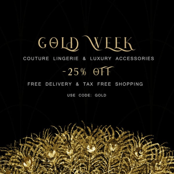 GOLD WEEK -25% OFF with code: GOLD
