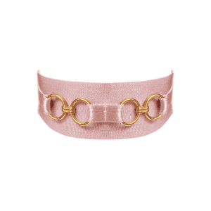 Pink and gold necklace from the Bordelle Retta collection.