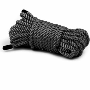 Packshot eines Shibari-Bondage-Seiles Farbe Schwarz