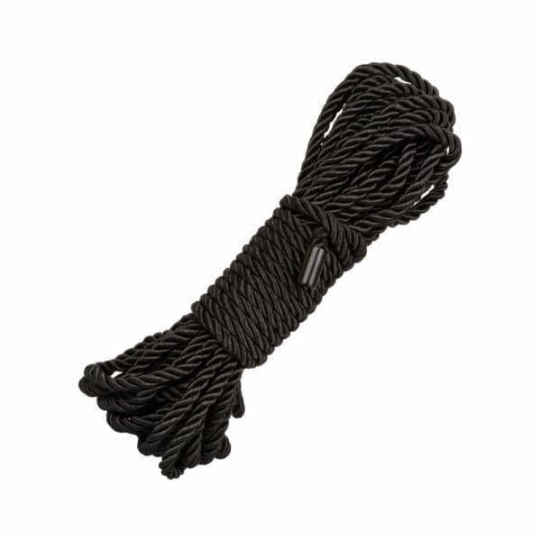 Packshot eines Shibari-Seiles Farbe Schwarz