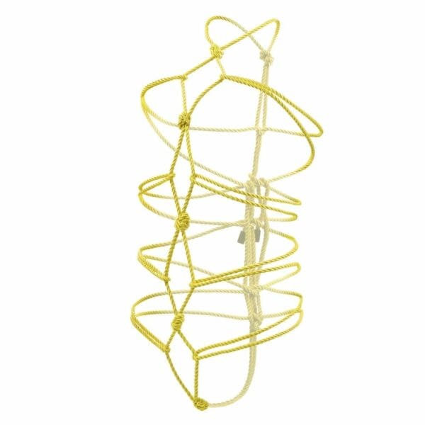 Packshot d'une Corde Shibari Jaune de 10 Mètres