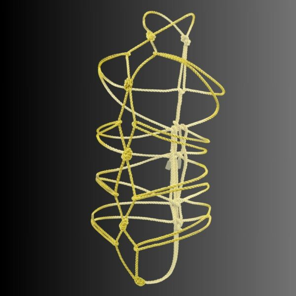 Packshot of 10 Meters Yellow Shibari Rope