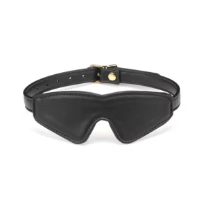 Packshot Organosilicone Blindfold Eye Mask Negro